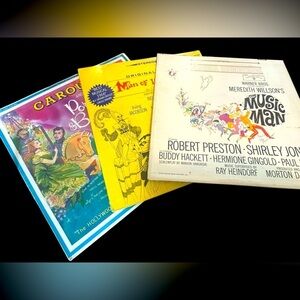 THE MUSIC MAN, Man of LaMancha and Porgy & Bess Hi-Fidelity Vinyl LP (3)